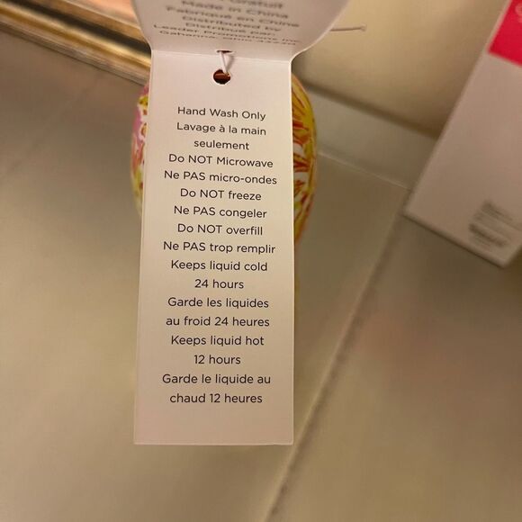 Lilly Pulitzer‎ 24oz Limited Edition Water Bottle NEW GIFT - Picture 5 of 7